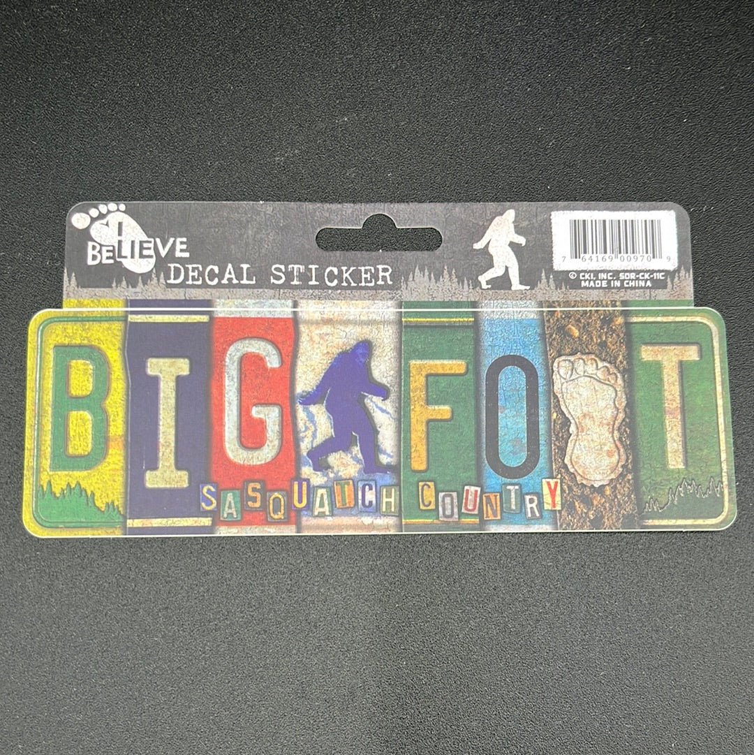 Sticker - Bigfoot Decal