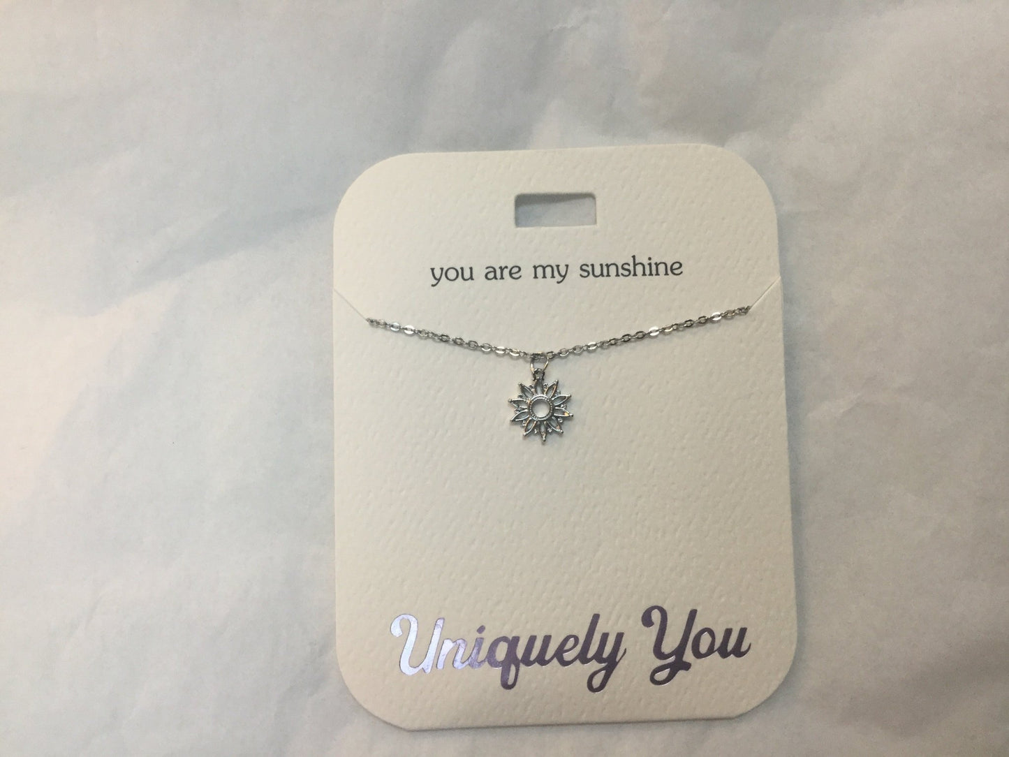 Necklace - YOU 4001 - You are my sunshine