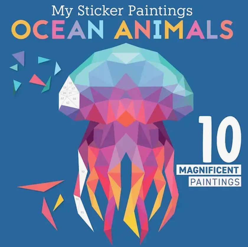 My Sticker Paintings Ocean Animals