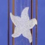 Starfish Etched Glass Straw
