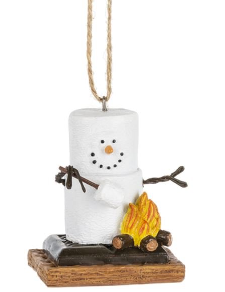 Ornament - Smores (roasting marshmallow)