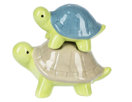 Salt & Pepper Shaker - Stacking Turtles