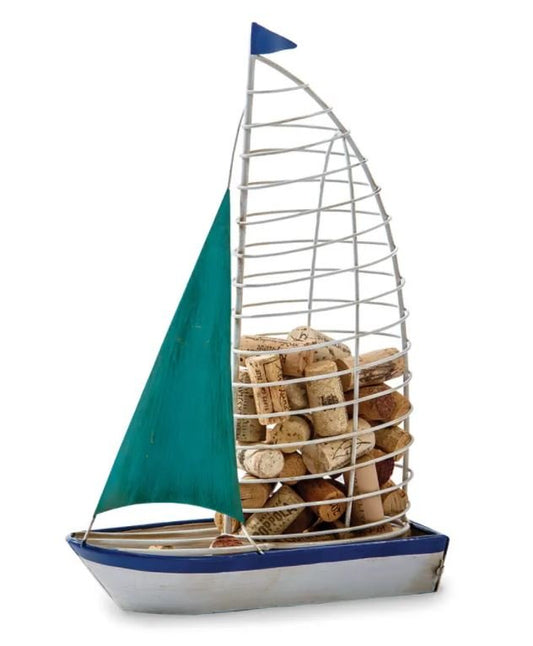 Cork Caddy Sailboat