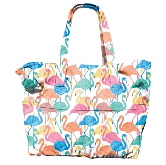 Beach Bag - 50 Shades of Flamingo