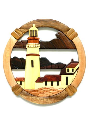 Wooden Wall Art Lighthouse